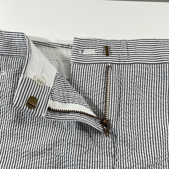 J.Crew Seersucker pinstripe skirt - Picture 5 of 7